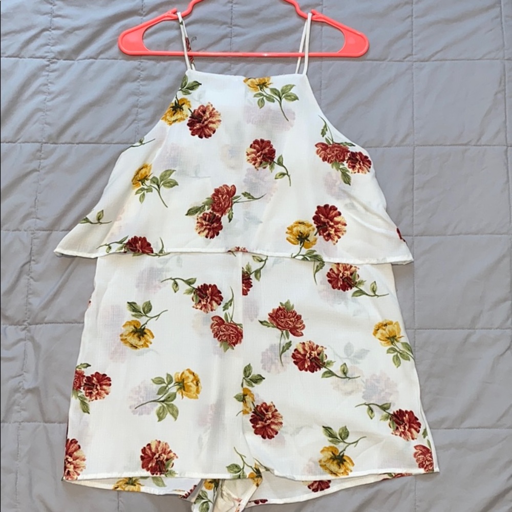Floral Boutique Romper